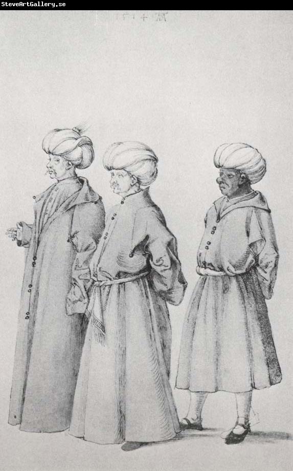 Albrecht Durer Three Orientals